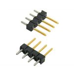 Male 4-Pin Single Row Breakaway Header